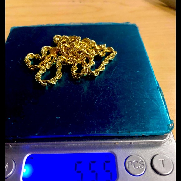 14k gold chain real gold for men and women - Picture 2 of 3